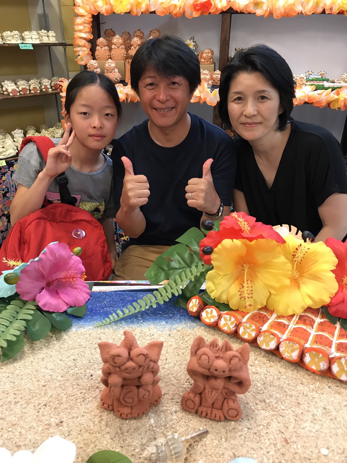 シーサー作り シーサー作り