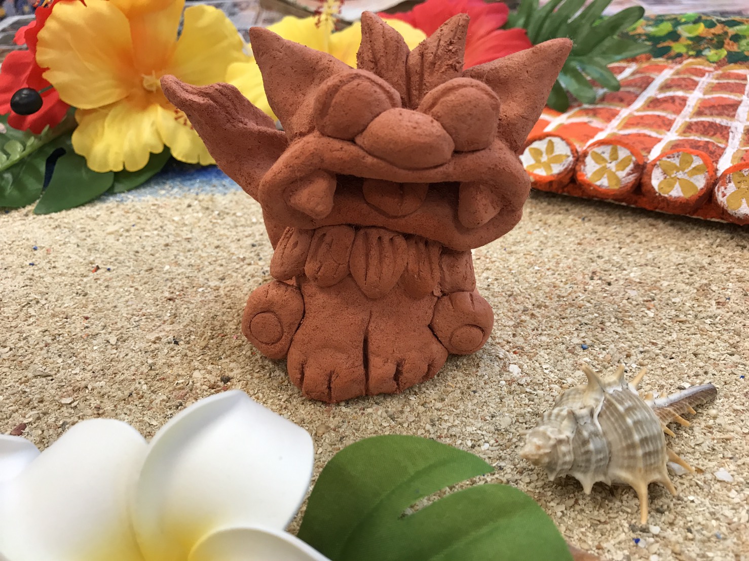 シーサー作り シーサー作り