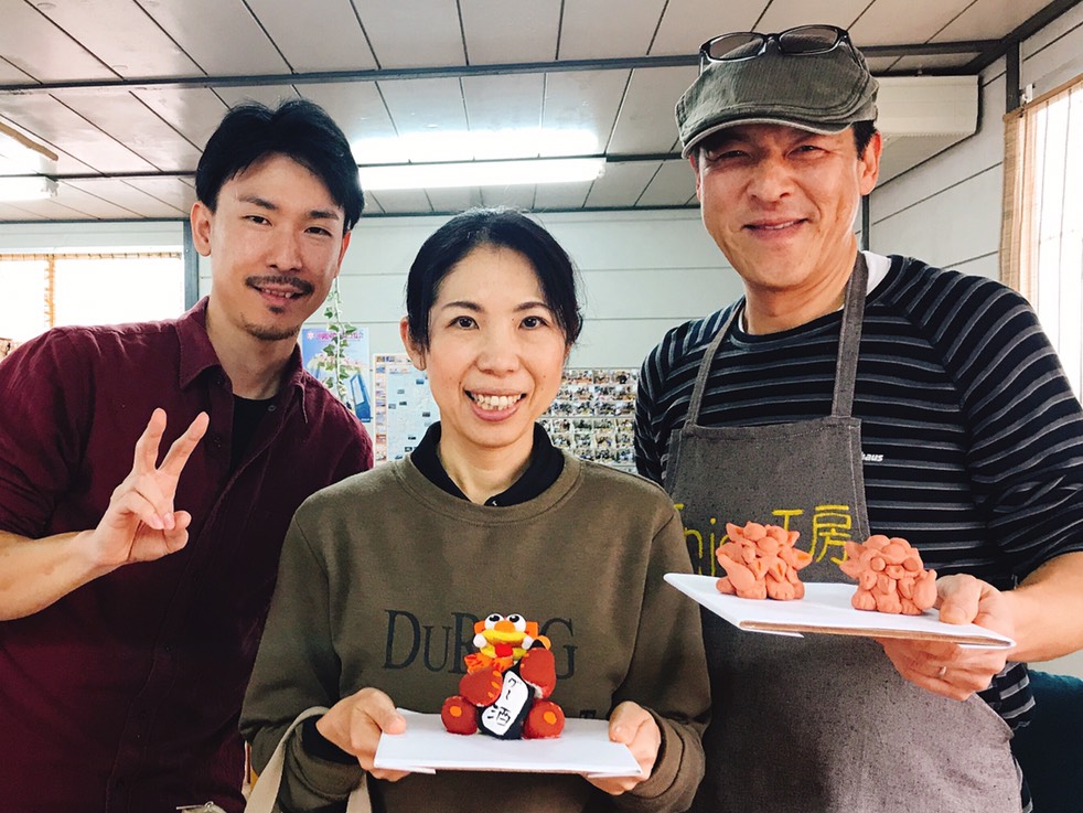 シーサー作り シーサー作り