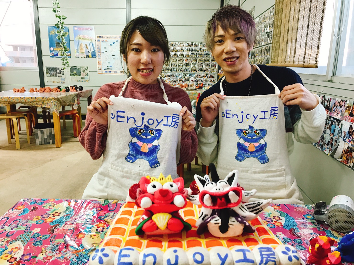 シーサー作り シーサー作り