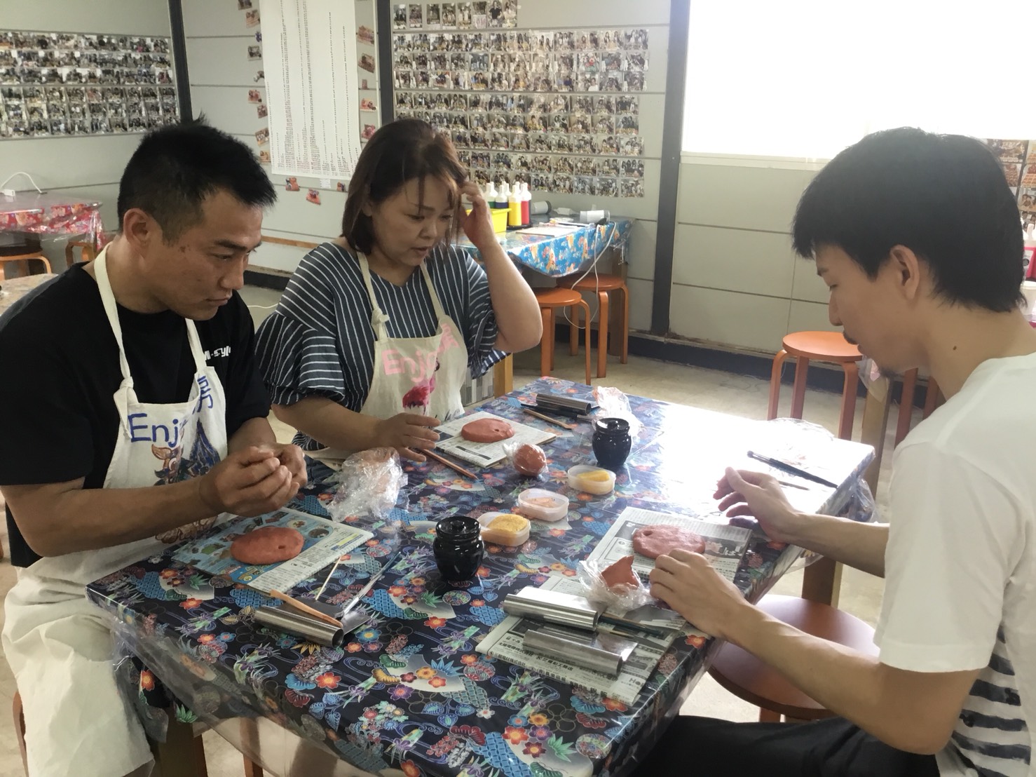 シーサー作り シーサー作り