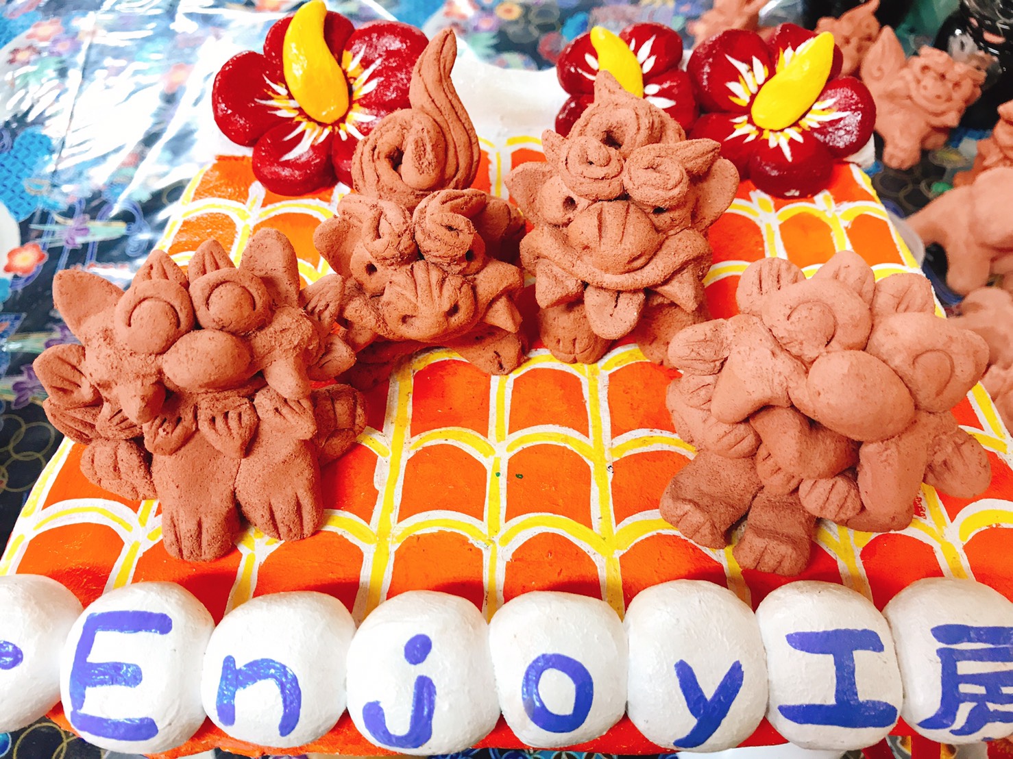 シーサー作り シーサー作り