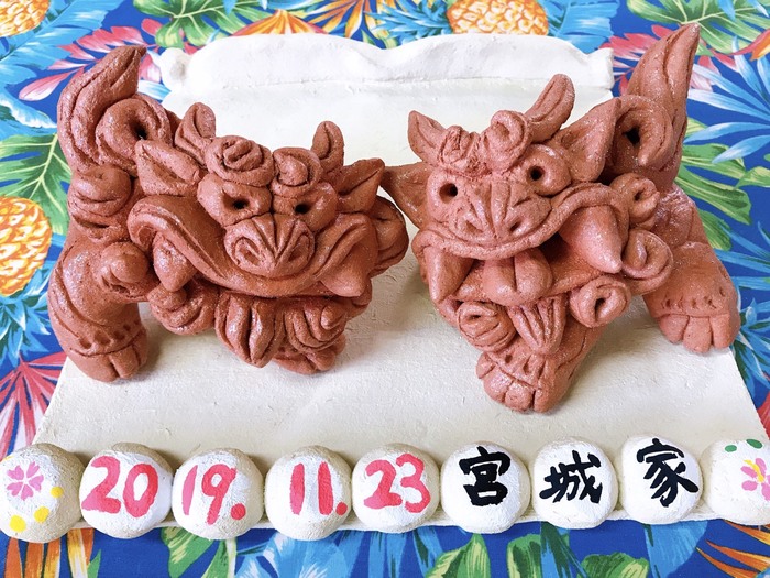 シーサー作り シーサー作り