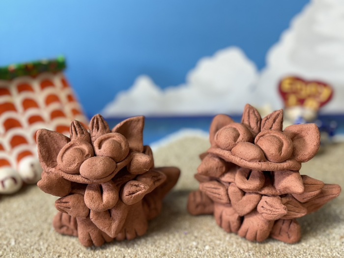 シーサー作り シーサー作り